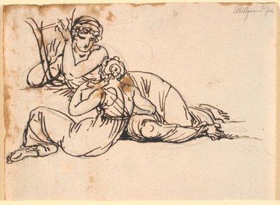 Sappho és a Mitilén alkotó: Nicolai Abildgaard