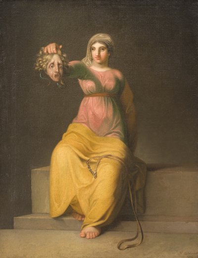 Teológia. Allegorikus alak alkotó: Nicolai Abildgaard