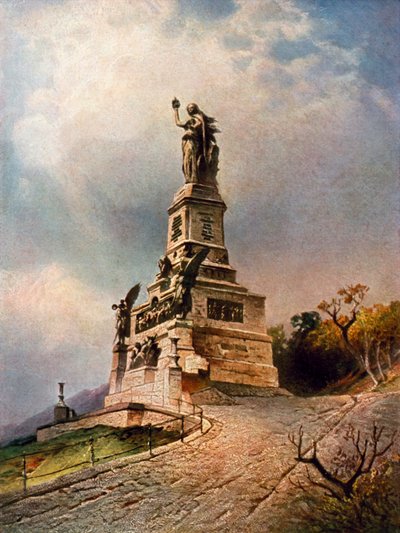 Niederwald-emlékmű (színes litó) alkotó: Nicolai Astudin