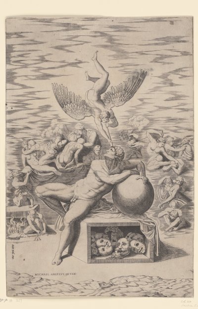 Az álom alkotó: Nicolas Beatrizet (attributed to)