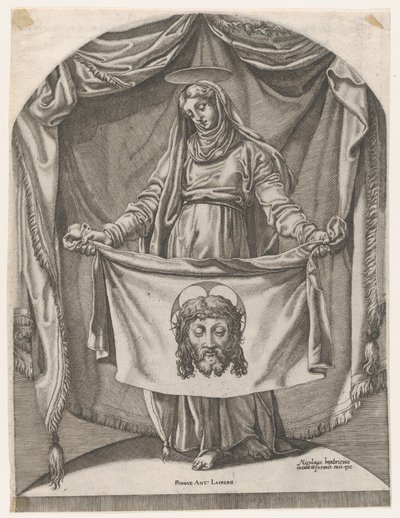 Szent Veronika a Sudariummal, Michelangelo után, 1540-66., 1540-66. alkotó: Nicolas Beatrizet