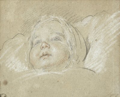 Louis-Philippe 1773-1850, Chartres hercege gyermekként, 1773 alkotó: Nicolas-Bernard Lepicie