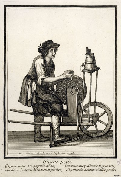 A késélező alkotó: Nicolas Bonnart