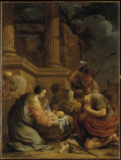 A Pásztorok imádata alkotó: Nicolas Chaperon