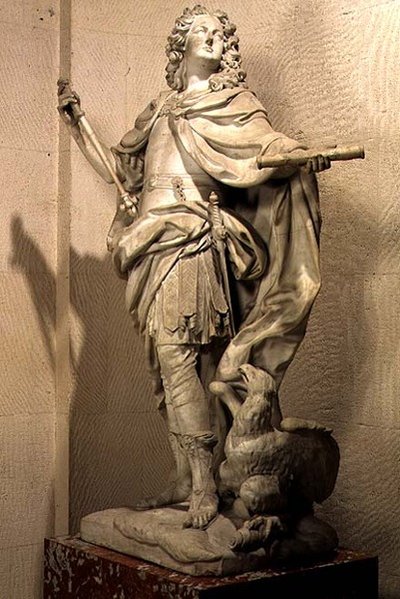 XV. Lajos francia (1710-74) Jupiterként alkotó: Nicolas Coustou