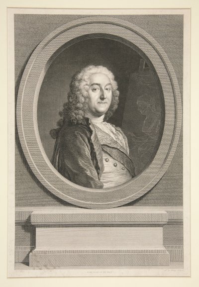 Jean-François de Troy portréja alkotó: Nicolas Delaunay