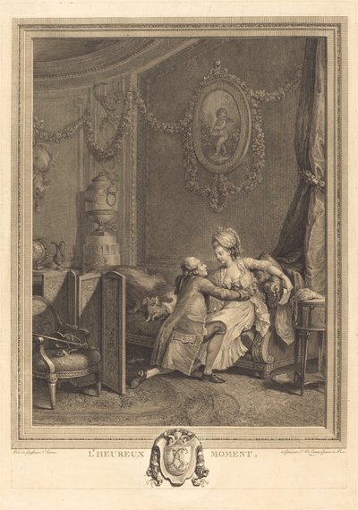 A boldog pillanat alkotó: Nicolas Delaunay after Nicolas Lavreince