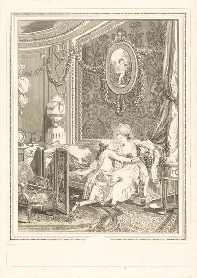 A boldog pillanat alkotó: Nicolas Delaunay after Nicolas Lavreince
