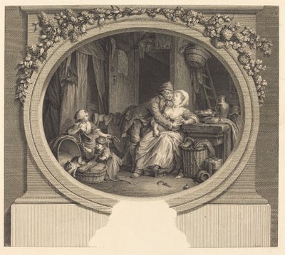A falusi boldogság alkotó: Nicolas Delaunay after Sigmund Freudenberger