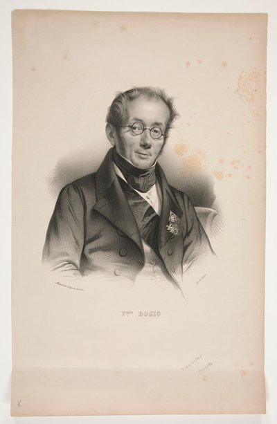[Baron Fran?ois-Joseph] Bosio portréja alkotó: Nicolas Eustache Maurin