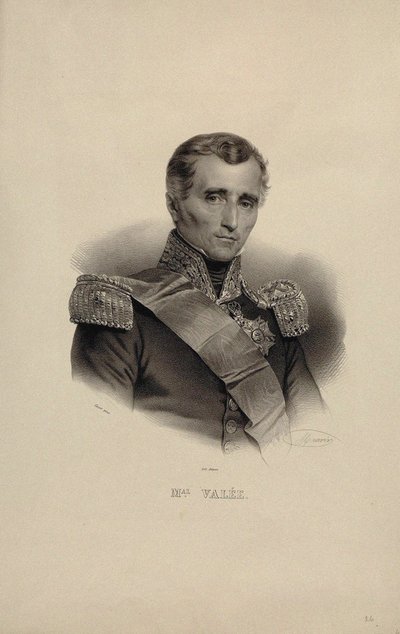 Sylvain-Charles portréja, Comte Valée 1773-1846. alkotó: Nicolas Eustache Maurin