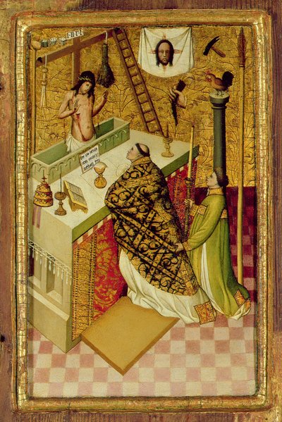 Szent Gergely miséje alkotó: Nicolas Frances