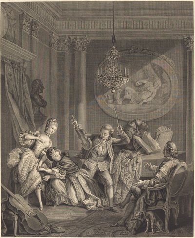 A szerencse felé vezető út alkotó: Nicolas Joseph Voyez after Pierre Antoine Baudouin