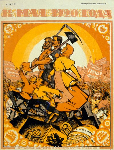 "1920. május elseje" alkotó: Nicolas Kotcherguine