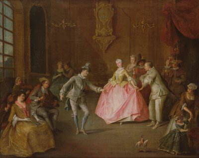 A bál előtt alkotó: Nicolas Lancret