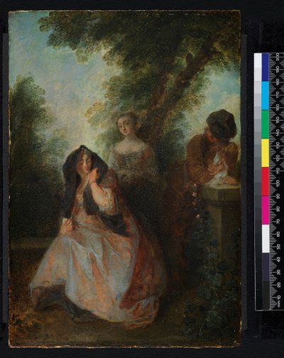 Ebben a kedves magányban...", 1743 előtt alkotó: Nicolas Lancret