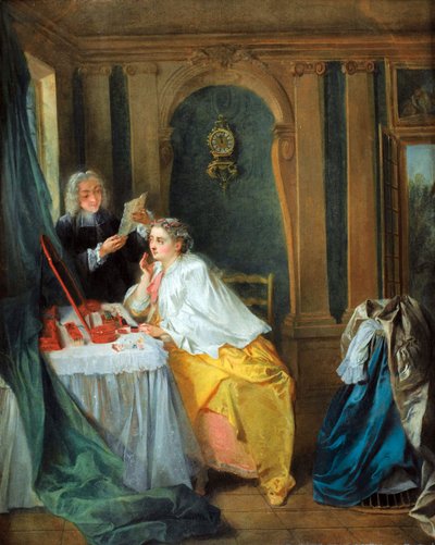 Madame Geoffrin (Marie Therese Rodet Geoffrin alkotó: Nicolas Lancret