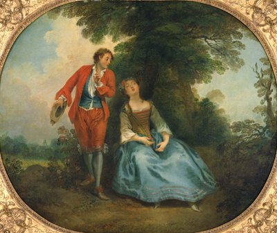 Alvó pásztorlány, 1730 körül alkotó: Nicolas Lancret