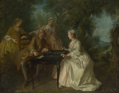 A négy napszak: Délután, c. 1740 alkotó: Nicolas Lancret