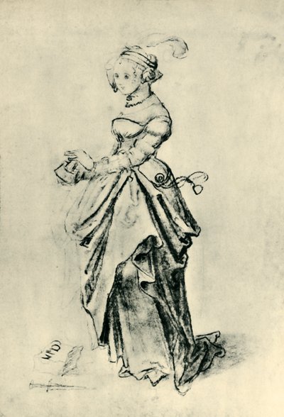 Fiatal nő, 16. század eleje, 1943. alkotó: Nicolas Manuel Deutsch