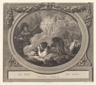 A tejeskancsó alkotó: Nicolas Ponce after Jean Honoré Fragonard
