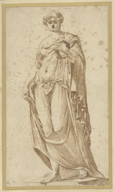 Flora Farnese, elölről nézve alkotó: Nicolas Poussin (possibly)