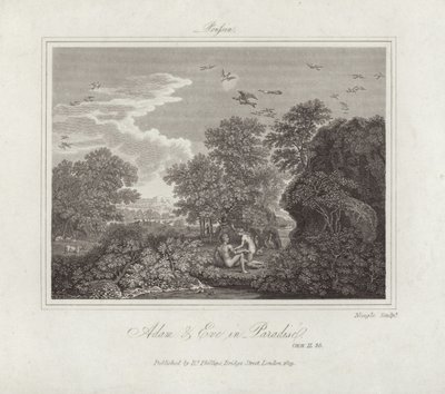 Ádám és Éva alkotó: Nicolas Poussin
