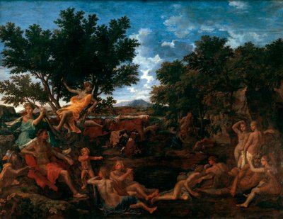 Apollo, Daphne szeretője, 1664 alkotó: Nicolas Poussin