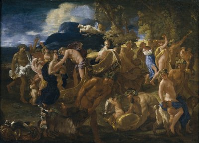Bacchanal, 1625-1626 alkotó: Nicolas Poussin