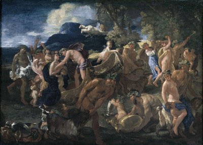 Bacchál vagy Bacchus és Ariadné alkotó: Nicolas Poussin