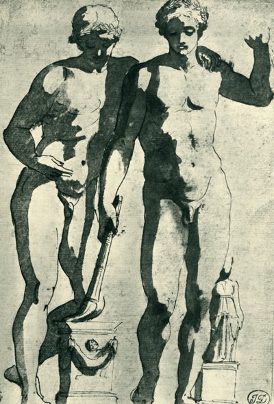 Castor és Pollux, c1628, 1943. alkotó: Nicolas Poussin