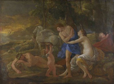 Cephalus és Aurora, 1630 körül (olaj, vászon) alkotó: Nicolas Poussin