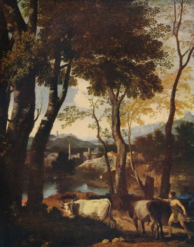 Táj, c1630 alkotó: Nicolas Poussin