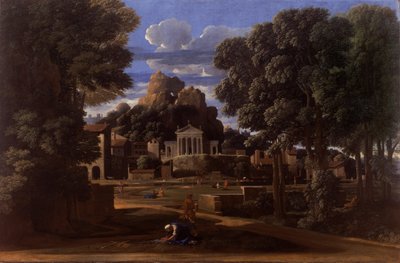 Táj Phocion hamvaival alkotó: Nicolas Poussin
