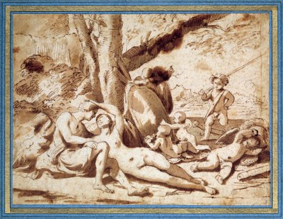 Mars és Vénusz alkotó: Nicolas Poussin