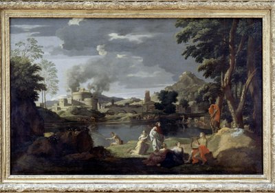 Orpheus és Eurydice, Poussin, Louvre Múzeum alkotó: Nicolas Poussin
