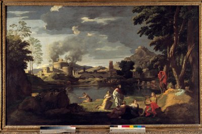 Nicolas Poussin Orpheus és Eurydice festménye alkotó: Nicolas Poussin