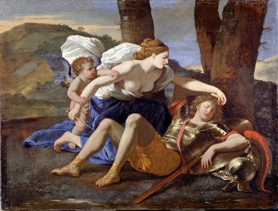 Rinaldo és Armida alkotó: Nicolas Poussin