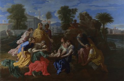 Mózes megtalálása, 1651 alkotó: Nicolas Poussin