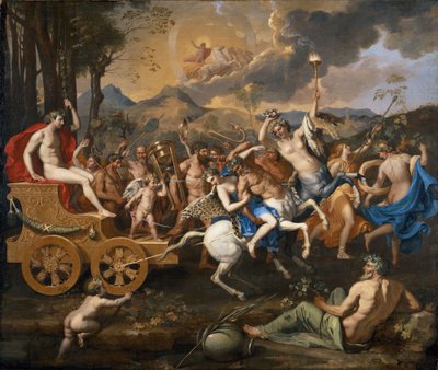 Bacchus diadala alkotó: Nicolas Poussin