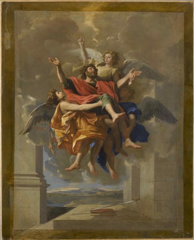 Szent Pál extázisa, 1650. alkotó: Nicolas Poussin