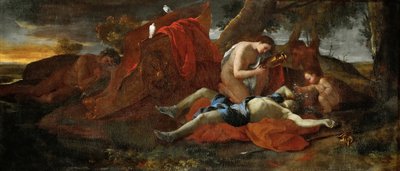 A Vénusz gyászolja Adonist, 1626. alkotó: Nicolas Poussin