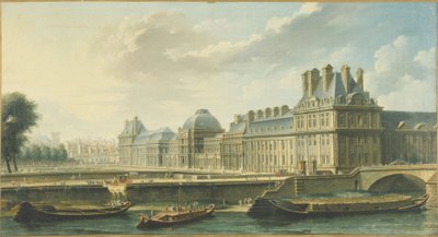A Tuileriák palotája a Quai d