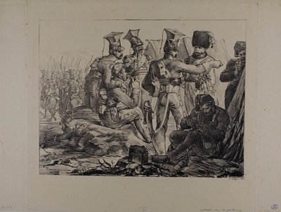 Lancers a Bivouac-on alkotó: Nicolas Toussaint Charlet