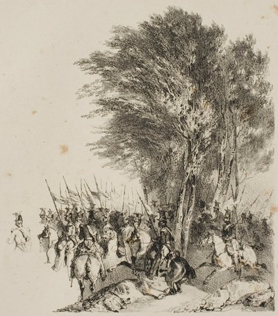 Lancers márciusban alkotó: Nicolas Toussaint Charlet