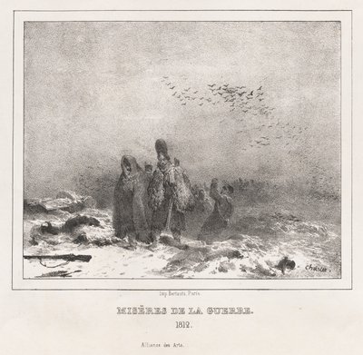 Erkölcsi és filozófiai ábécé kis- és nagygyermekek használatához: A háború nyomorúsága (1812) alkotó: Nicolas Toussaint Charlet