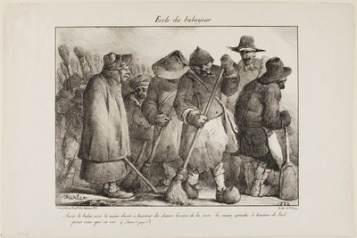 Utcaseprők iskola alkotó: Nicolas Toussaint Charlet
