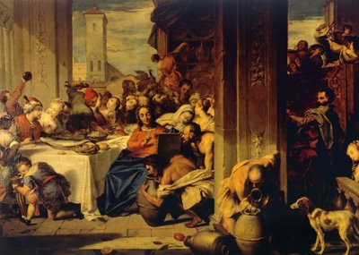 Házasság Kánában alkotó: Nicolas Vleughels