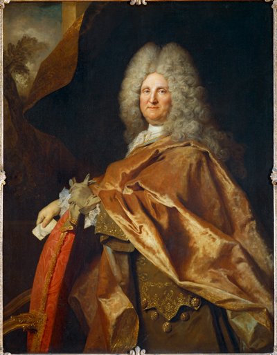 Egy férfi portréja ... alkotó: Nicolas de (workshop) Largilliere