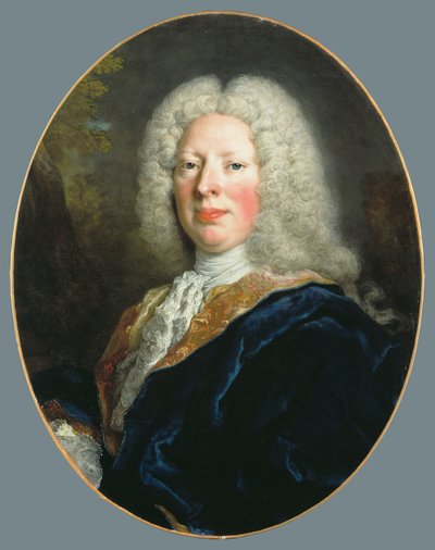 Frederick Augustus, Rutowski gróf, 1729 körül (olaj, vászon) alkotó: Nicolas de Largillière